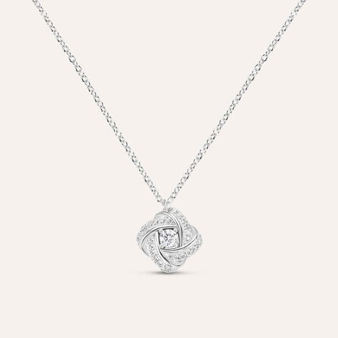 Collana Silver Elegance Argento Rodiato Cubic Zirconia - Collane Donna | Stroili