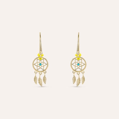 Orecchini Pendenti Golden Dream Placcato Oro Giallo - Orecchini Pendenti Donna | Stroili
