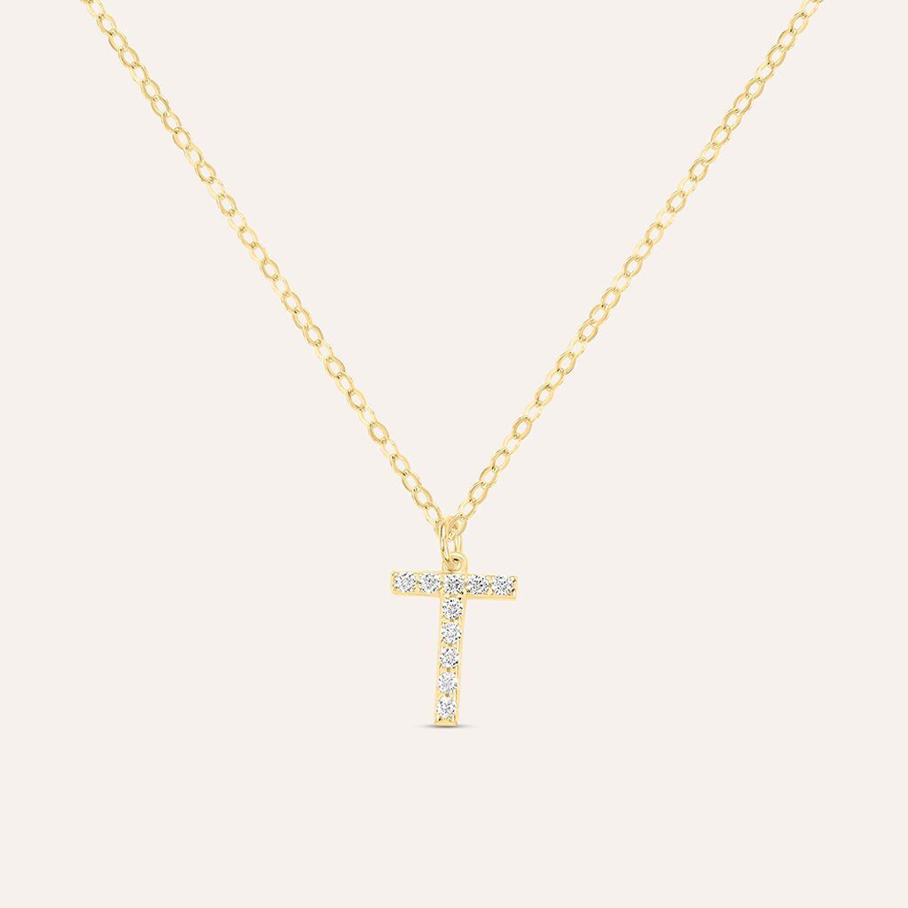 Collana Claire Oro Giallo Cubic Zirconia