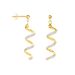 Orecchini Pendenti Crystal Gold Oro Giallo Cristallo - Orecchini Pendenti Donna | Stroili
