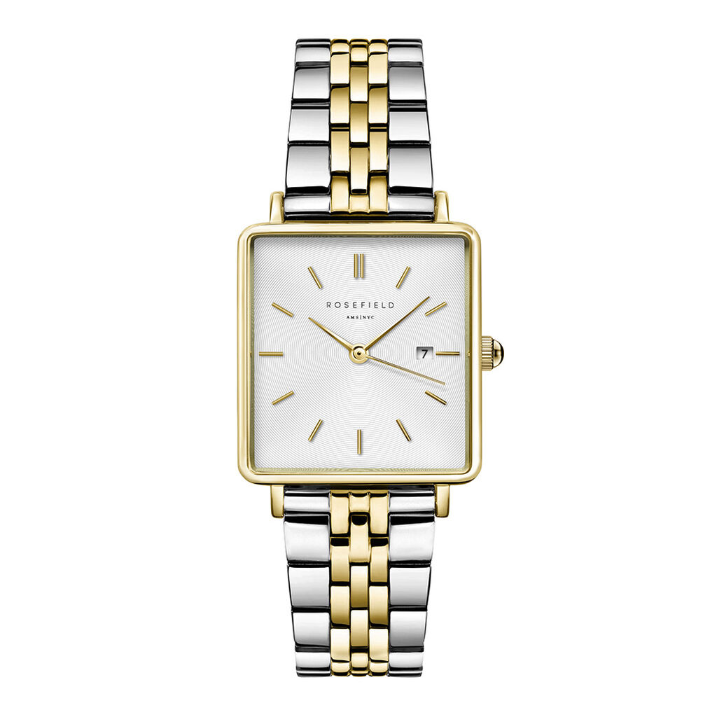 Orologio Al Quarzo Rosefield The Boxy Qvsgd-q013 - Orologi con Datario Donna | Stroili