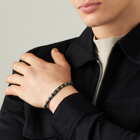 Bracciale Man Code Acciaio - Bracciali Uomo | Stroili