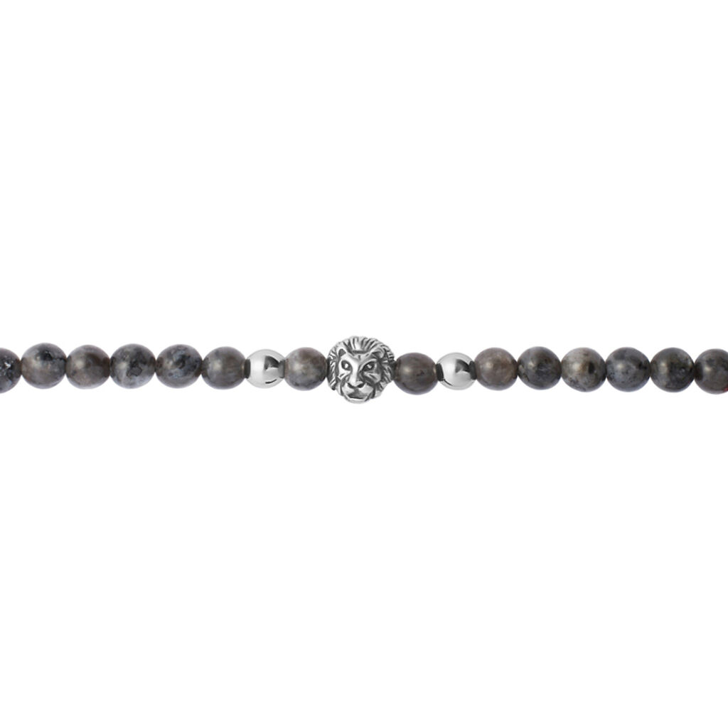 Bracciale Man Code Acciaio Bicolore Bianco / Nero Snowflake - Bracciali Uomo | Stroili
