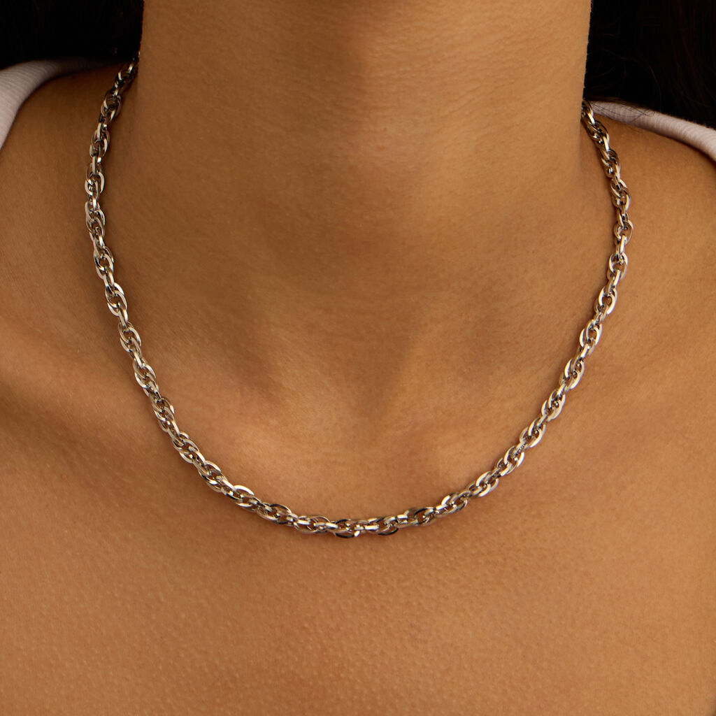 Collana Lady Code Acciaio - Collane Donna | Stroili