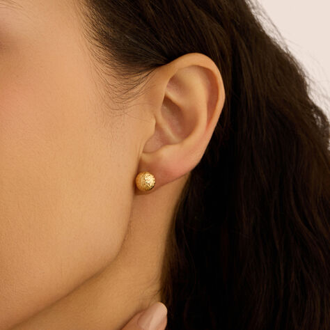 Orecchini Lobo Golden Lover Oro Giallo - Orecchini a Lobo Donna | Stroili