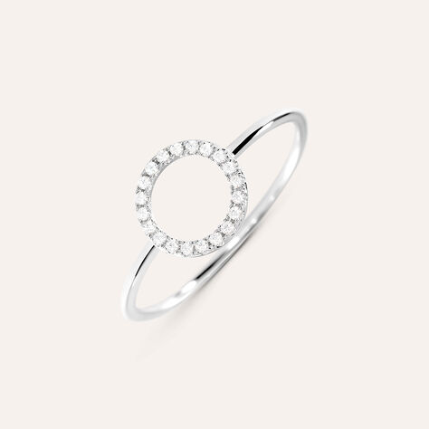 Anello Fantasia Silver Shine Argento Rodiato Cubic Zirconia - Anelli con Pietre Donna | Stroili