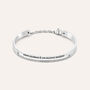 Bangle Sunrise Acciaio Cristallo