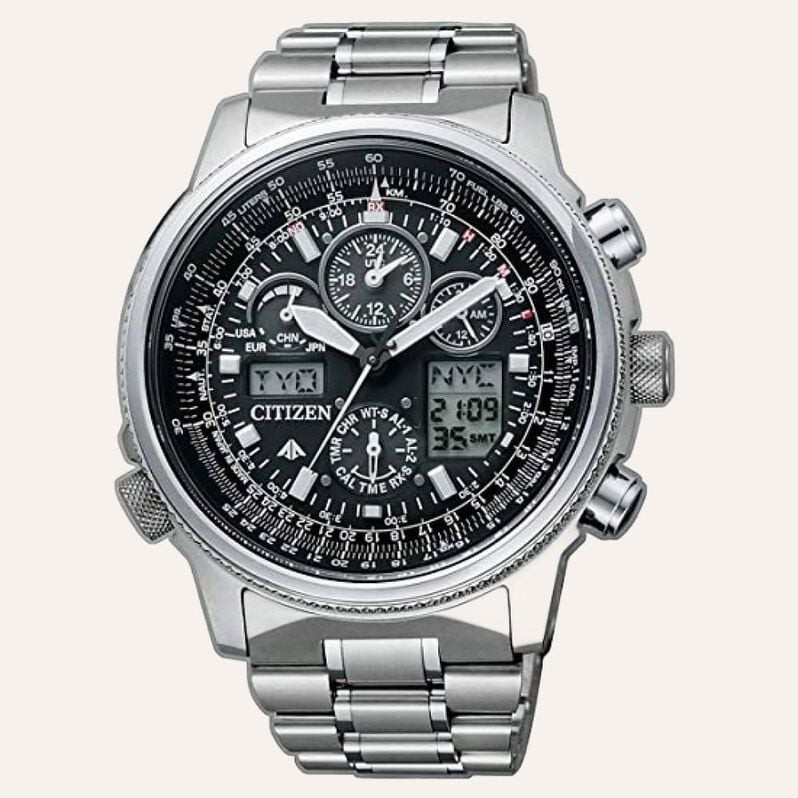 Orologio Eco Drive Citizen Radiocontrollato Jy8020-52e - Orologi Cronografo Uomo | Stroili