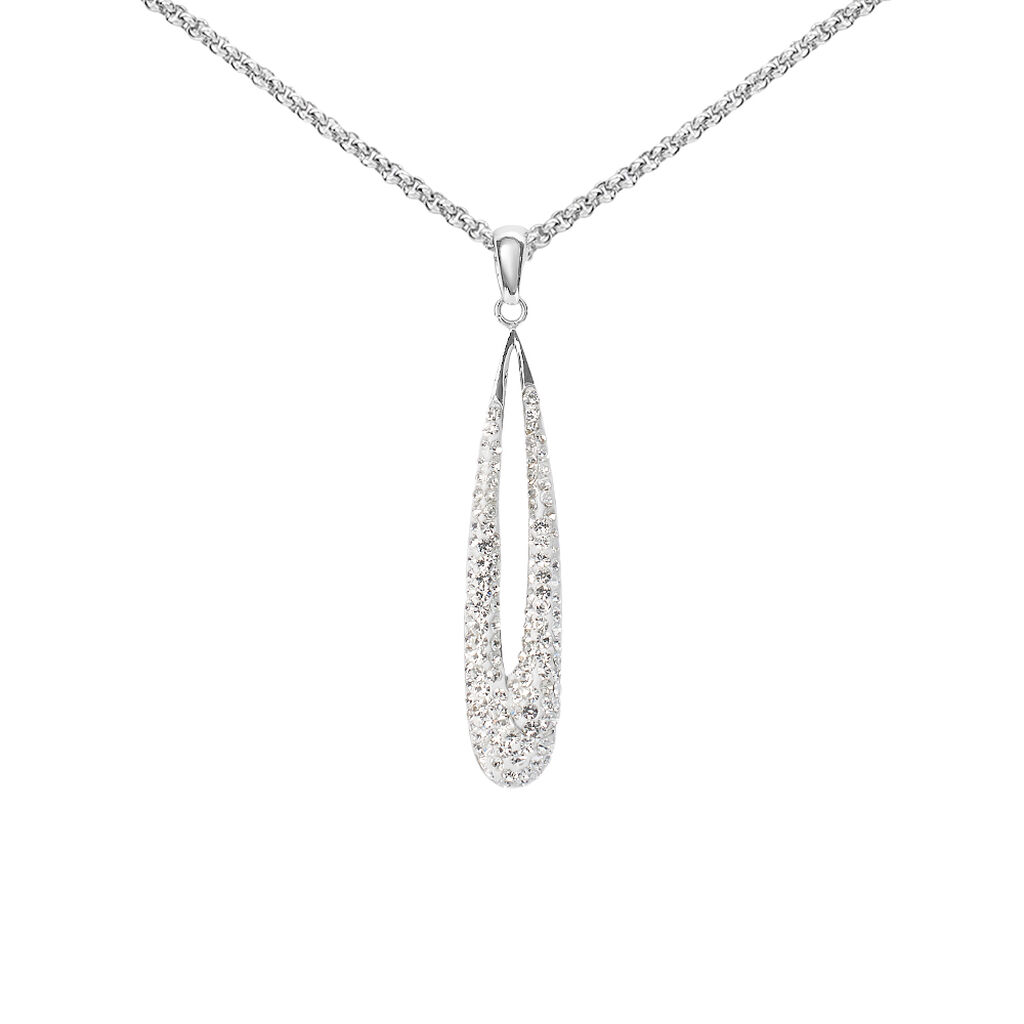 Collana Lady Phantasya Acciaio Cristallo - Collane Donna | Stroili