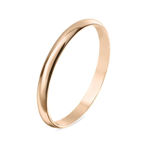 Fede Fermanello 1.95 mm Oro Rosa - Anelli con Incisione Donna | Stroili