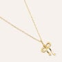 Pendente Fiocco Love Beats Argento Dorato