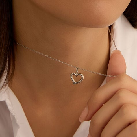 Pendente Po&egrave;me Oro Bianco - Ciondoli Donna | Stroili