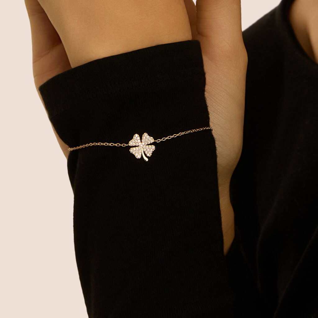 Bracciale Golden Dream Placcato Oro Giallo Cubic Zirconia - Bracciali Amicizia Donna | Stroili