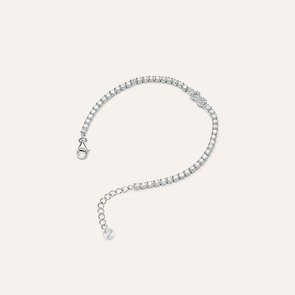 Bracciale Silver Moments Argento Rodiato Cubic Zirconia - Bracciali Amicizia Donna | Stroili