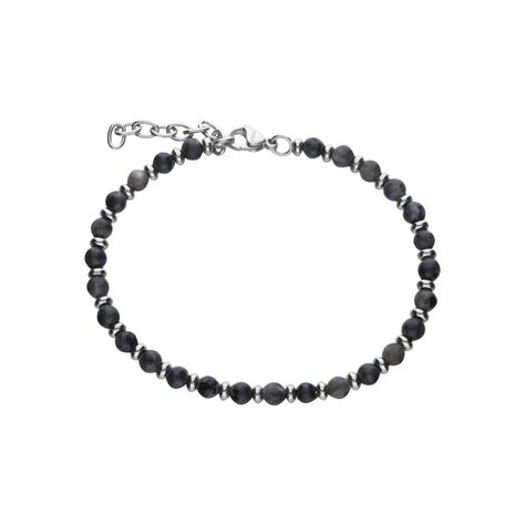 Bracciale Articolo Aggiuntivo Cassa Acciaio Labradorite - Bracciali Uomo | Stroili