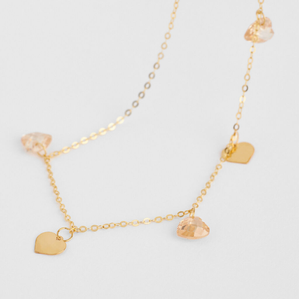 Collana Beverly Oro Giallo Cubic Zirconia - Collane Donna | Stroili