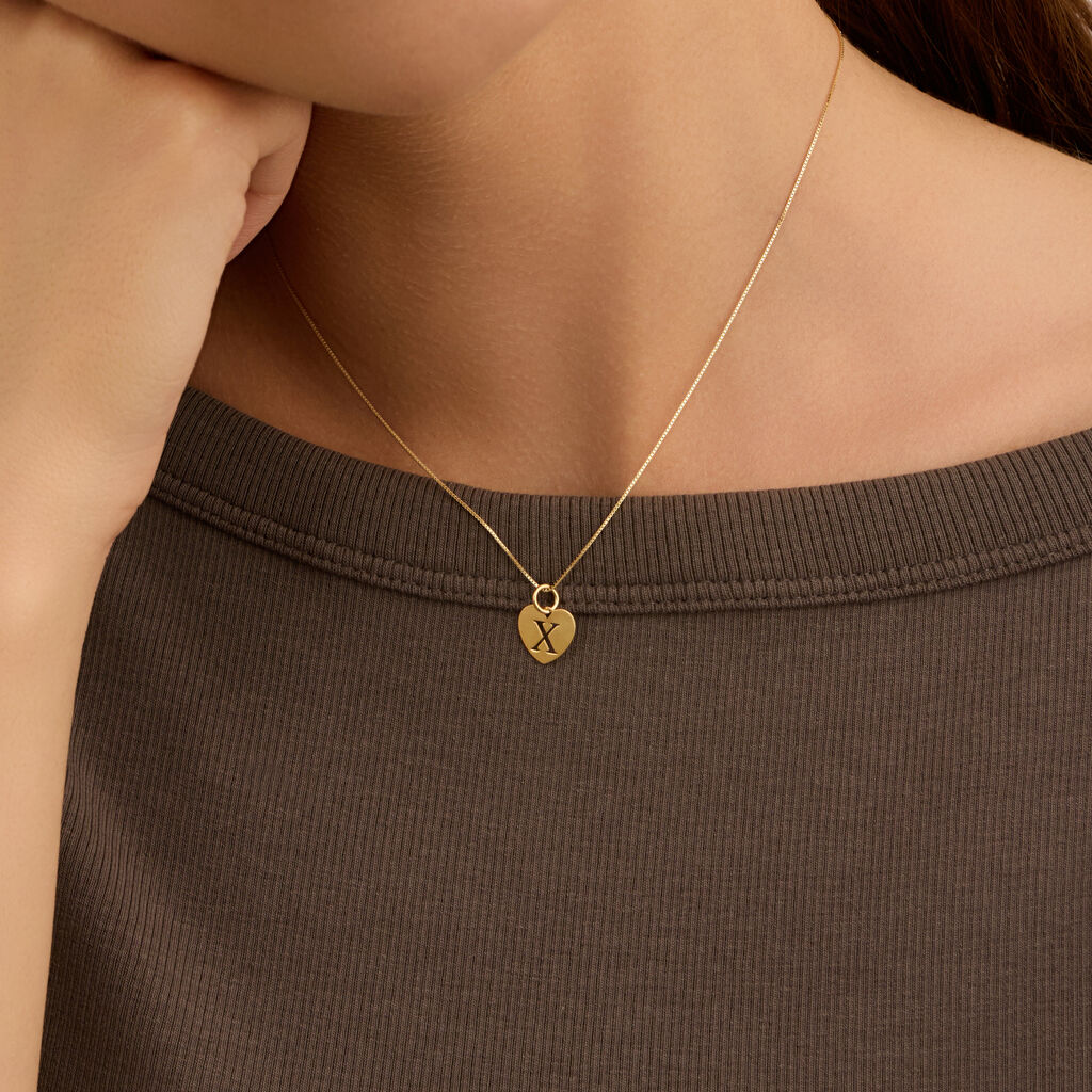 Pendente Poème Oro Giallo