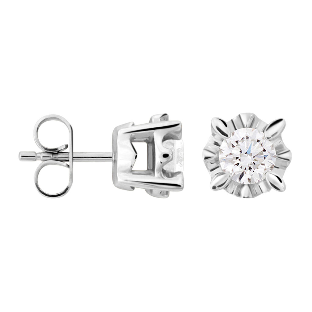 Anello Solitario Diamazing Oro Bianco Diamante