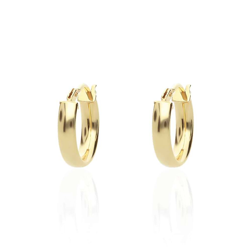 Orecchini A Cerchio Gold Essence Oro Giallo - Orecchini a Cerchio Donna | Stroili
