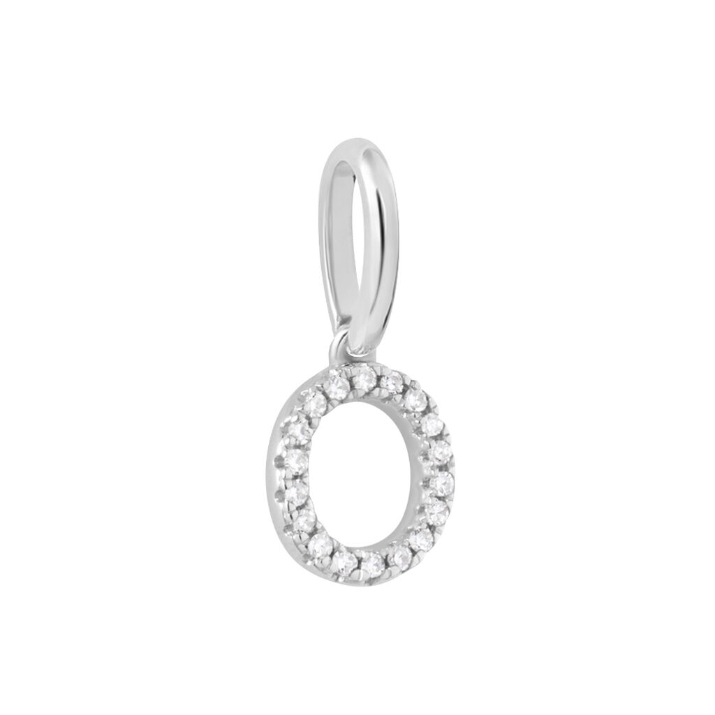 Pendente Sophia Oro Bianco Diamante - Ciondoli Donna | Stroili