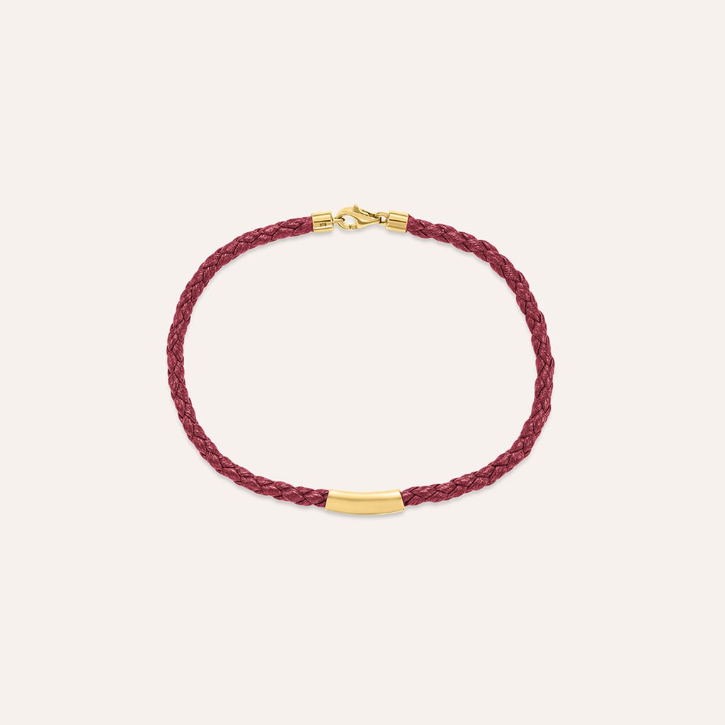 Bracciale Con Targhetta L'homme Or Oro Giallo