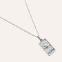 Pendente Tarocchi Carta Degli Innamorati Love Beats Argento Rodiato
