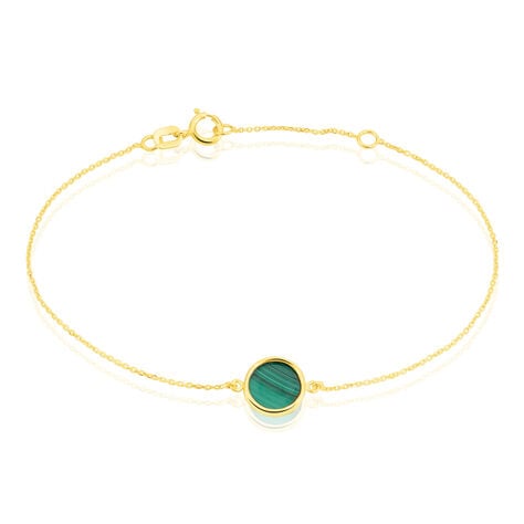 Bracciale Beverly Oro Giallo Malachite - Bracciali Amicizia Donna | Stroili