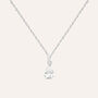 Collana Punto Luce Silver Elegance Argento Rodiato Cubic Zirconia