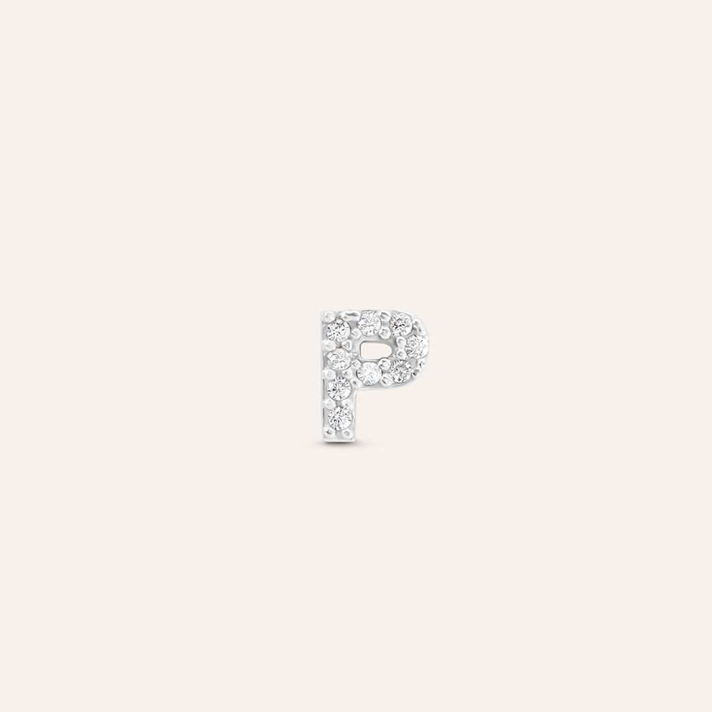 Mono Orecchino Lobo Silver Moments Argento Rodiato Cubic Zirconia
