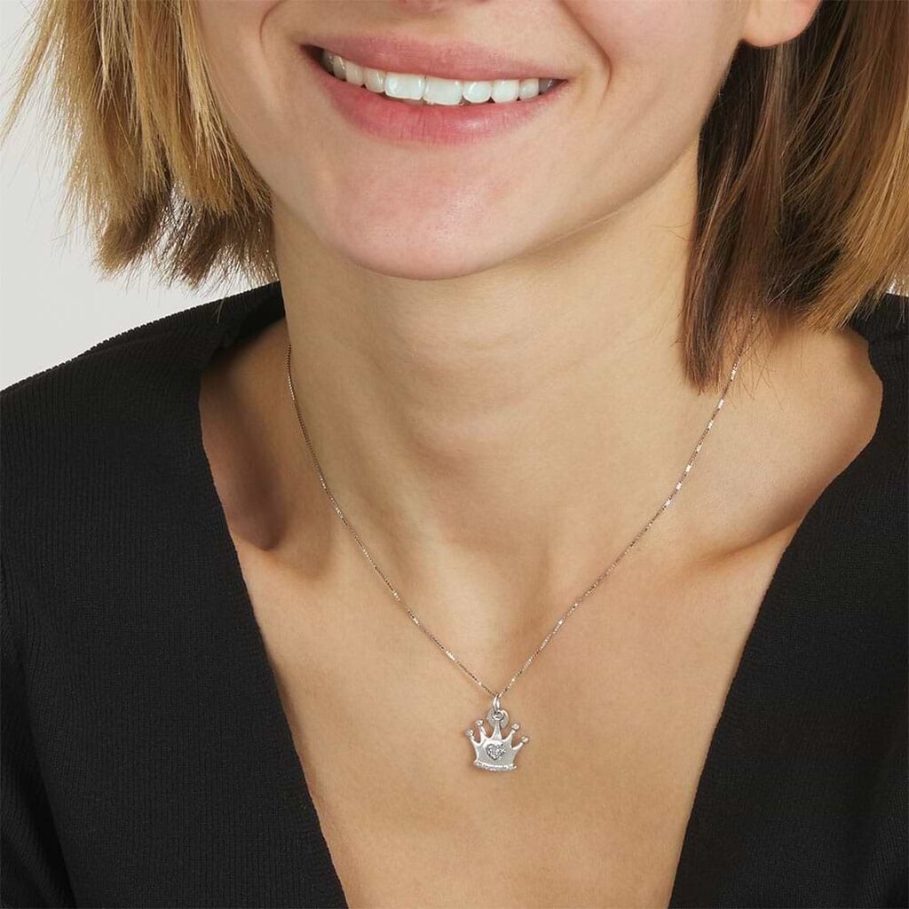 Pendente Love Beats Argento Bianco - Ciondoli Donna | Stroili