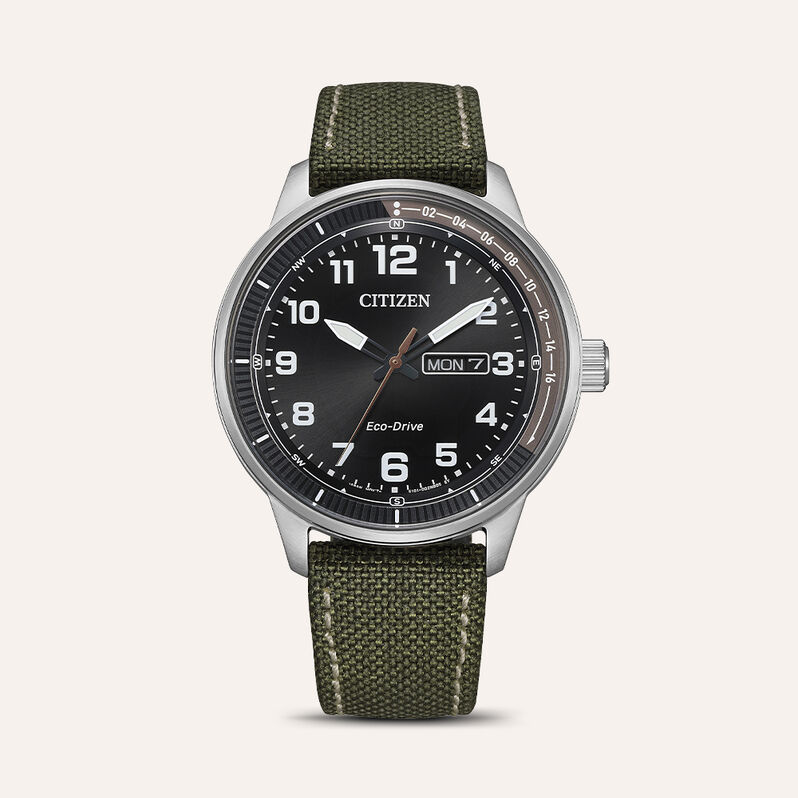 Orologio Eco Drive Citizen Ore Felici Bm8590-10e - Orologi con Datario Uomo | Stroili