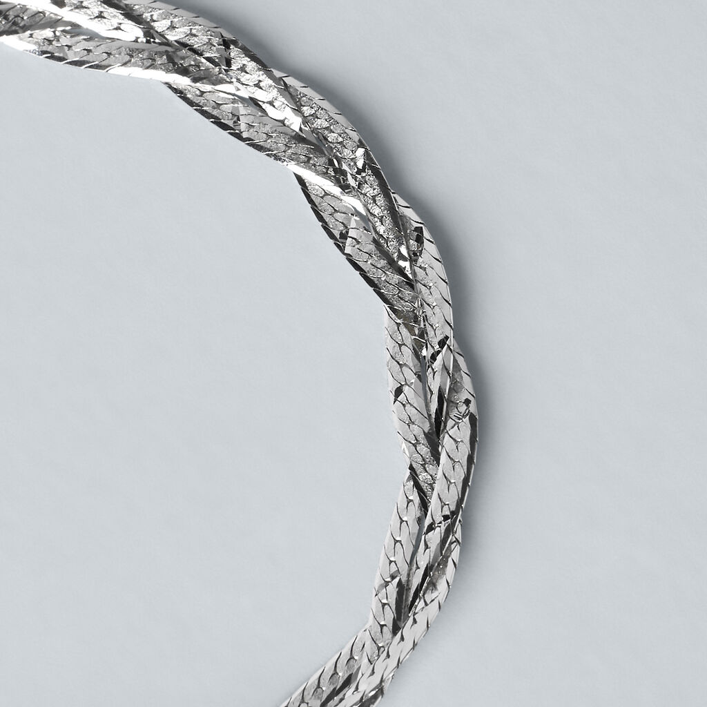 Bracciale Catena Silver Collection Argento Rodiato