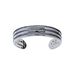 Bracciale bangle in ottone rodiato e glitter antracite - Bracciali Donna | Stroili