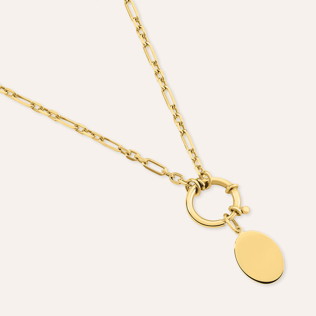 Pendente Love Beats Argento Dorato