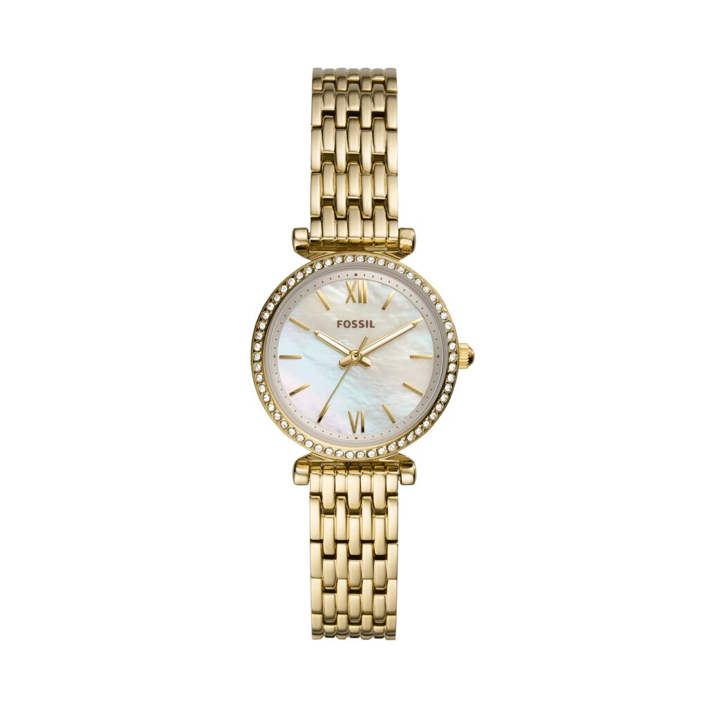 Orologio Donna Fossil Carlie Mini quadrante bianco ES4735 - Orologi Donna | Stroili