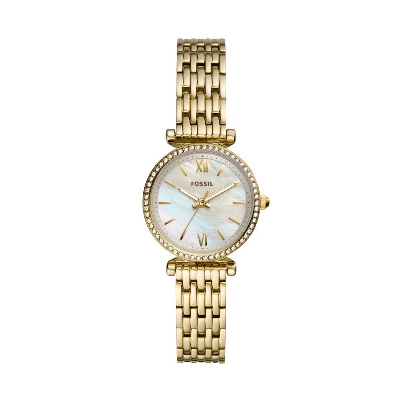 Orologio Donna Fossil Carlie Mini quadrante bianco ES4735 - Orologi Donna | Stroili
