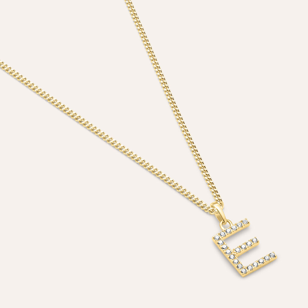 Pendente Poème Oro Giallo Cubic Zirconia - Ciondoli Donna | Stroili