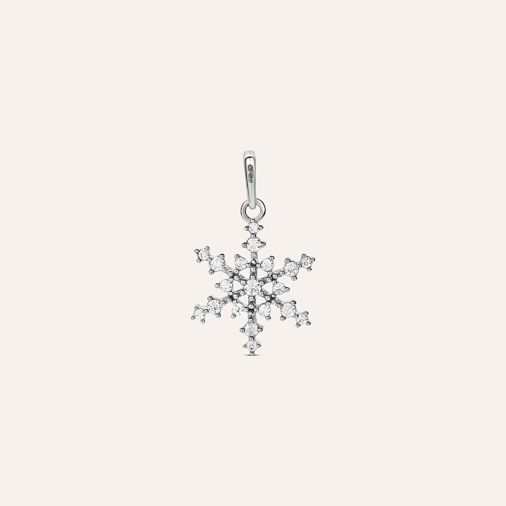 Pendente Poème Oro Bianco Cubic Zirconia - Ciondoli Donna | Stroili