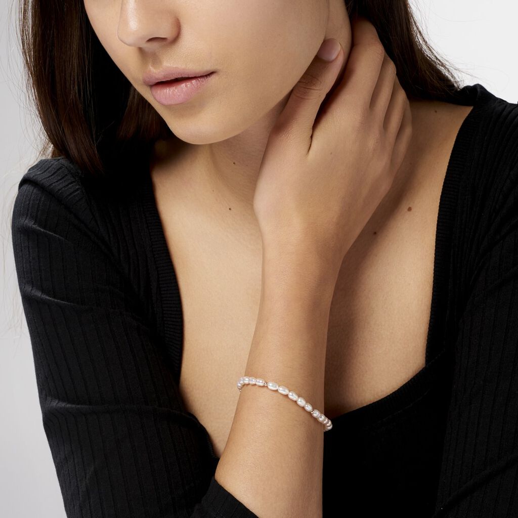 Bracciale Gabrielle Oro Giallo Perla D'Acqua Dolce - Bracciali Donna | Stroili