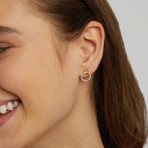 Orecchini Pendenti Claire Oro Giallo Cubic Zirconia - Orecchini Pendenti Donna | Stroili