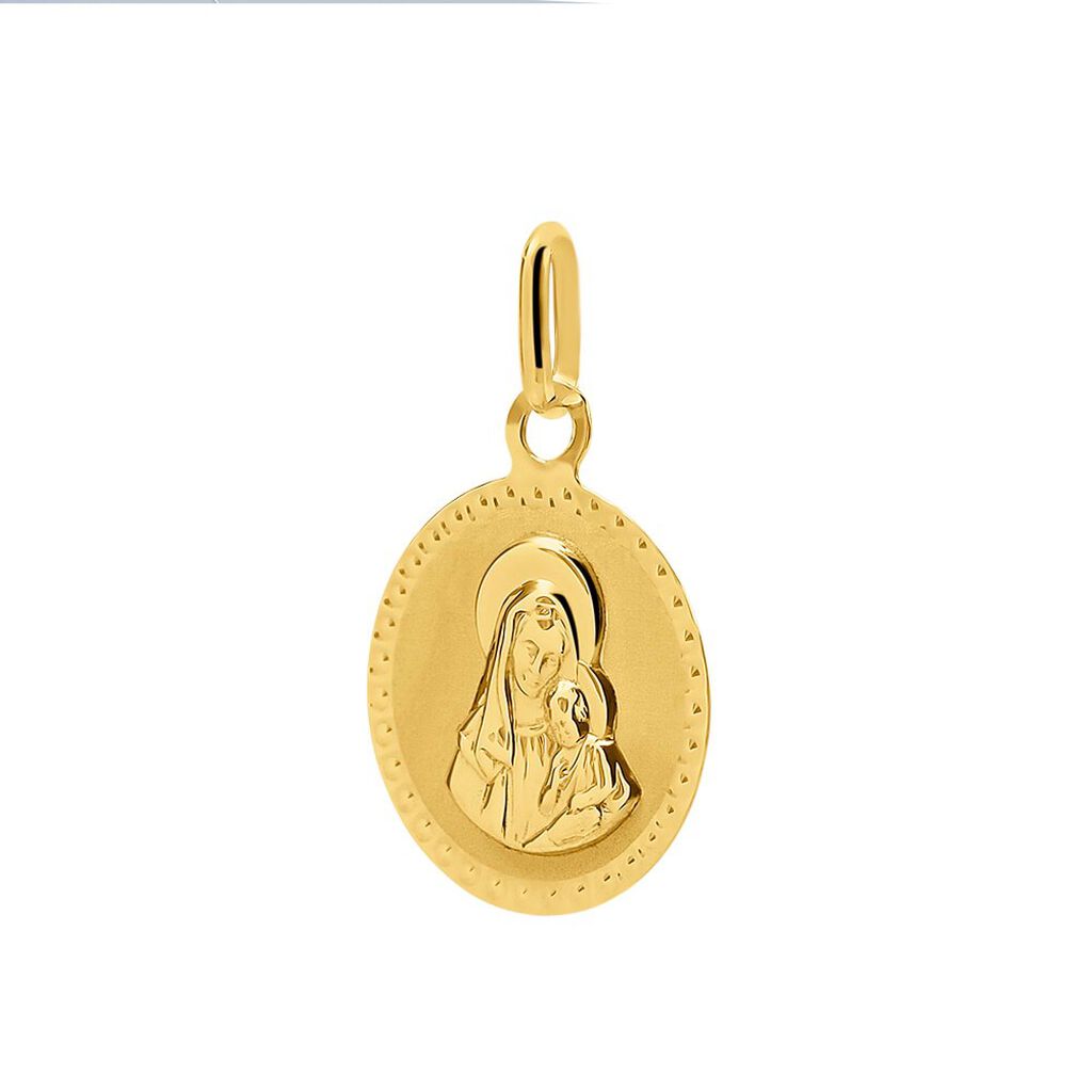 Pendente Holy Oro Giallo - Ciondoli con Incisione Unisex | Stroili