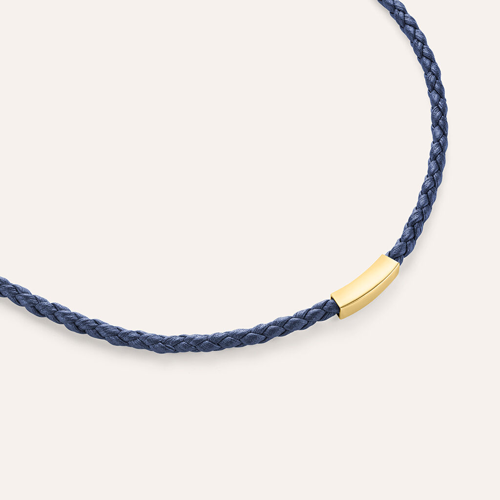 Bracciale Con Targhetta L'homme Or Oro Giallo