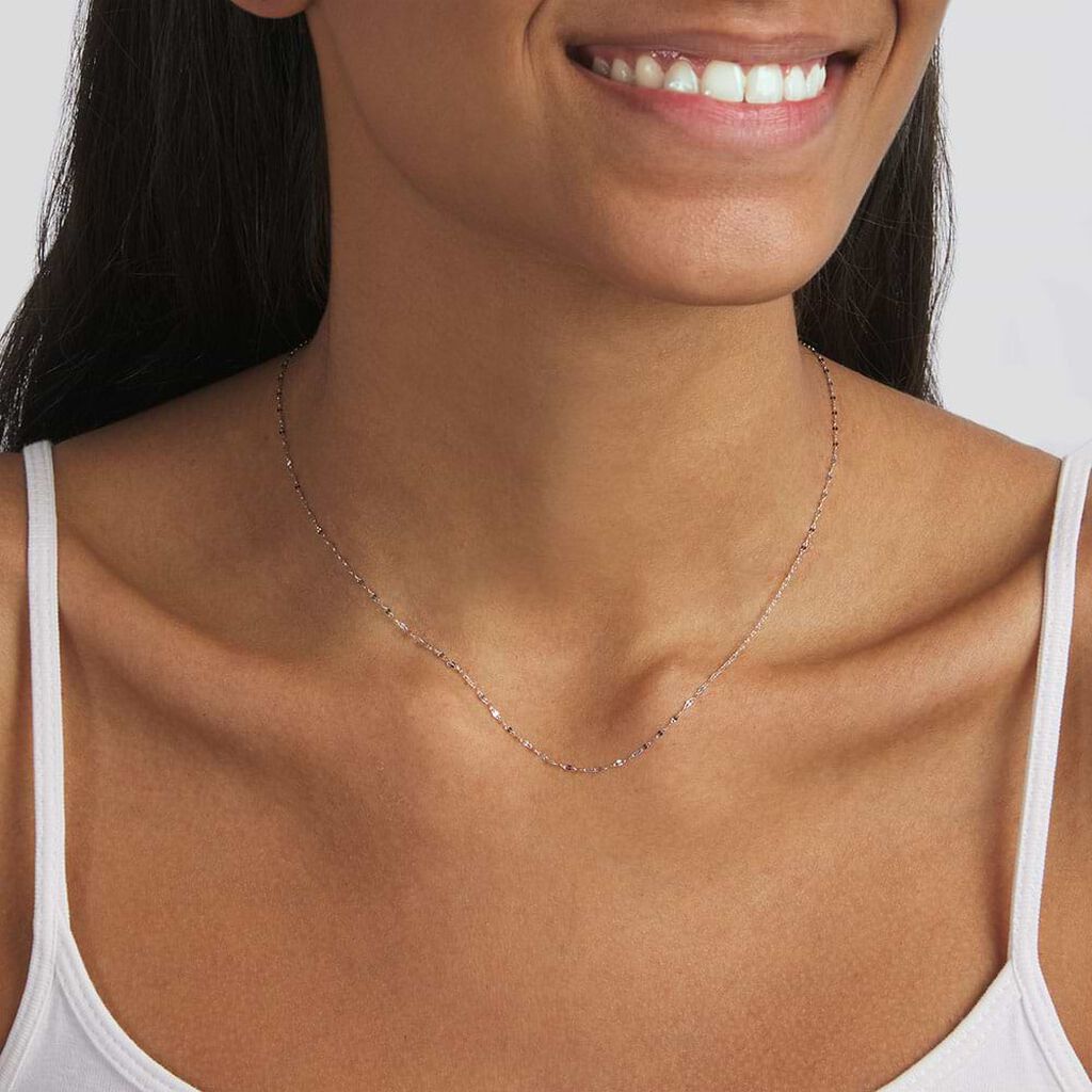 Catenina Poème Oro Bianco - Catenina Donna | Stroili