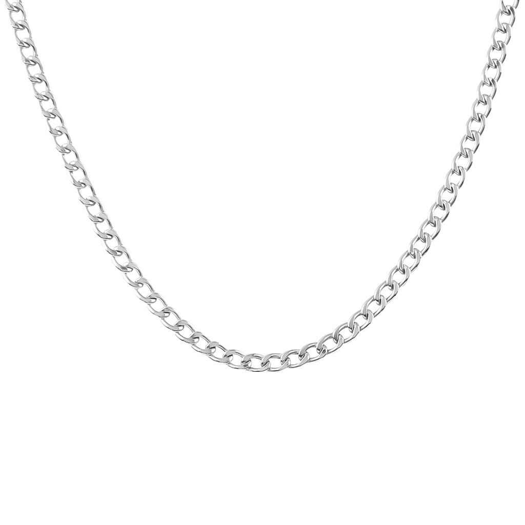 Catena L'homme Or Oro Bianco - Collane Catena Uomo | Stroili