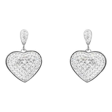 Orecchini Pendenti Aura Acciaio Cristallo - Orecchini Pendenti Donna | Stroili