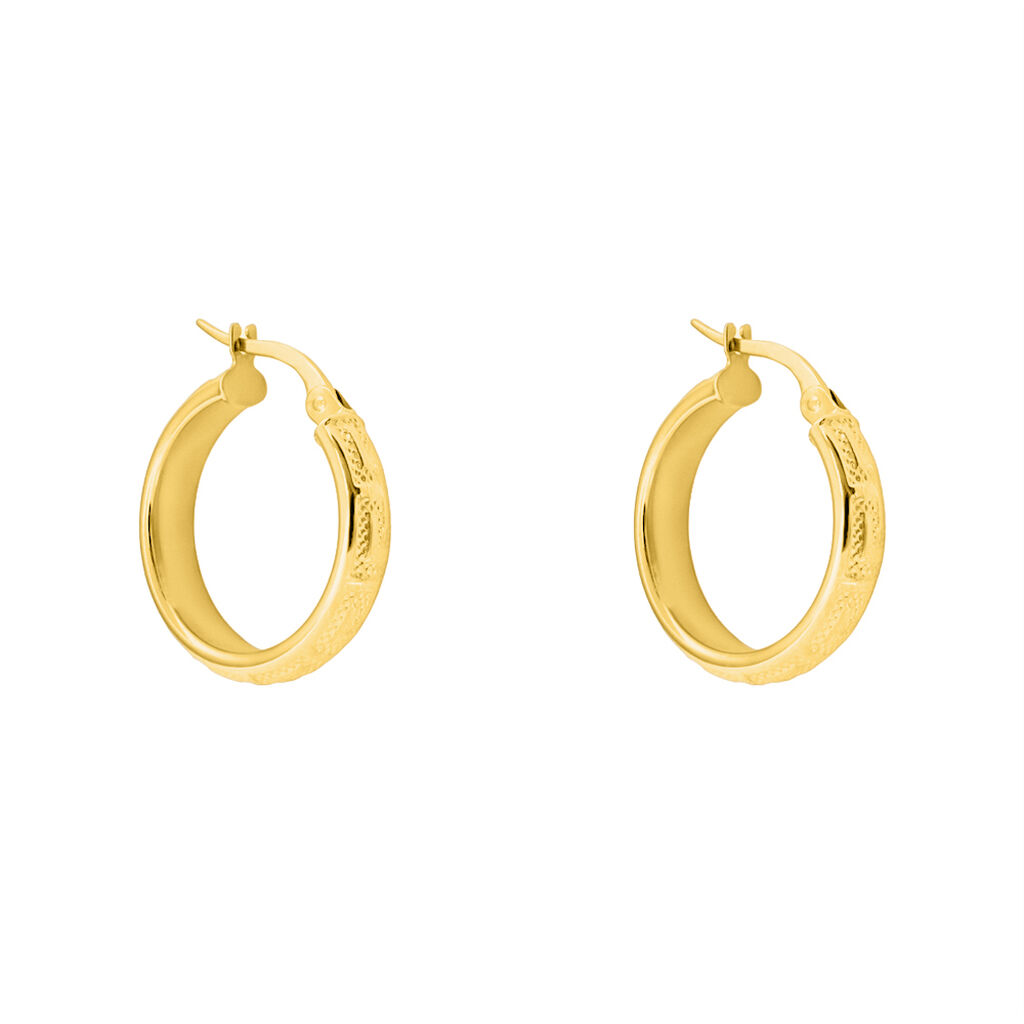 Orecchini A Cerchio Toujours Oro Giallo - Orecchini a Cerchio Donna | Stroili