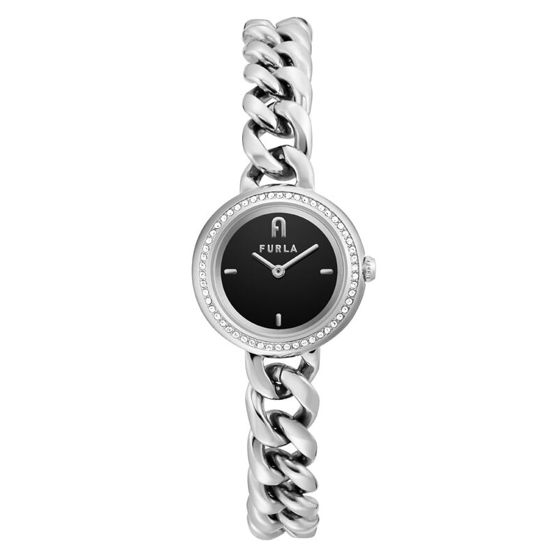 Orologio Al Quarzo Furla Chain Round Ww00019001l1 - Orologi solo Tempo Donna | Stroili