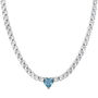 Collana Tennis Lady Chic Acciaio Cristallo