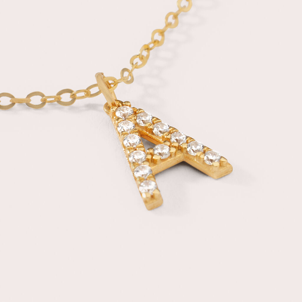 Collana Claire Oro Giallo Cubic Zirconia - Collane Donna | Stroili