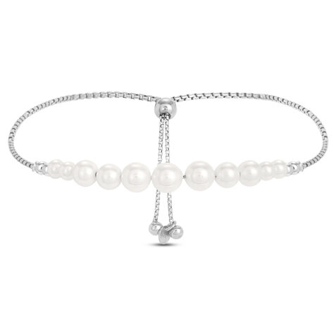 Bracciale Silver Pearls Argento Rodiato Perla sintentica - Bracciali Donna | Stroili